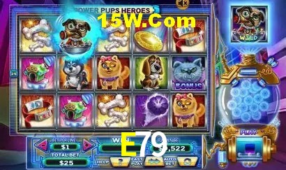 Slots com jackpots e giros grátis na E79